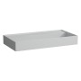LAUFEN Kartell Waschtisch 90 x 46 cm, mit Ablage links, ohne Hahnloch