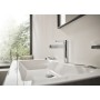 hansgrohe Finoris Einhebel-Waschtischarmatur 110 CoolStart mit Push-Open Ablaufgarnitur