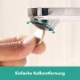 hansgrohe Rebris S Einhebel-Waschtischarmatur 80 CoolStart mit Zugstangen-Ablaufgarnitur