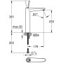GROHE Eurodisc Joy Einhand Waschtischbatterie XL-Size