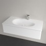 Villeroy & Boch Antao Schrankwaschtisch 100 x 50 cm, ohne Überlauf, mit 1 Hahnloch