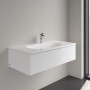 Villeroy & Boch Antao Schrankwaschtisch 100 x 50 cm, ohne Überlauf, mit 1 Hahnloch