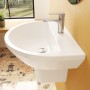 VitrA Integra Waschtisch 65 cm, mit Überlaufloch, 1 Hahnloch mittig