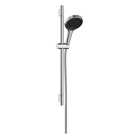 hansgrohe Rainfinity Duschset 130 3 Strahlarten mit Duschstange 65 cm, EcoSmart