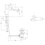 Villeroy & Boch Subway 3.0 Einhebel-Bidetarmatur