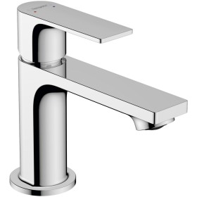 hansgrohe Rebris E Einhebel-Waschtischarmatur 80 mit Zugstangen-Ablaufgarnitur