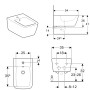 Geberit iCon Square Wandbidet