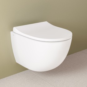 VitrA Sento Wand-WC Compact, Tiefspüler mit Spülrand
