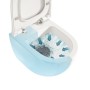 VitrA Sento Wand-WC Compact, Tiefspüler mit Spülrand