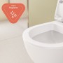 VitrA Sento Wand-WC Compact, Tiefspüler mit Spülrand