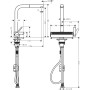 hansgrohe Aquno Select M81 Einhebel-Küchenmischer 250, Ausziehauslauf, 2jet