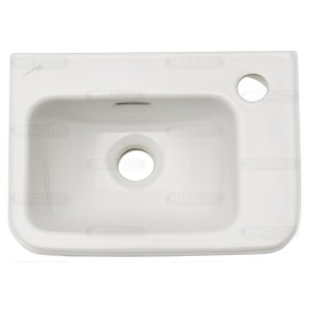 Lavabo LAUFEN PRO A 36 cm avec trop-plein et trou de robinet à droite