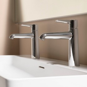 Miscelatore monocomando per lavabo LAUFEN PURE senza scarico