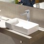 hansgrohe Metropol Einhebel-Waschtischmischer 260 mit Hebelgriff und Push-Open Ablaufgarnitur für Waschschüsseln