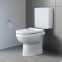 Duravit No. 1 Stand-WC Rimless Set