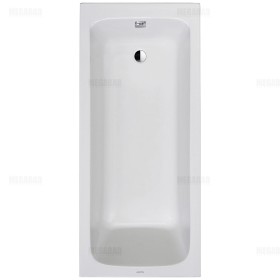 Duravit D-Code Rechteck-Badewanne 170 x 75 cm mit Wannengriffen