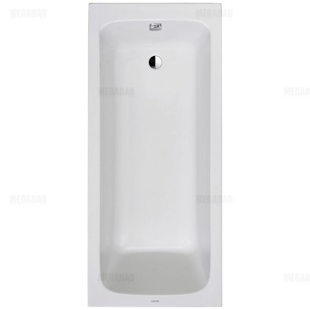 Duravit D-Code Rechteck-Badewanne 170 x 75 cm mit Wannengriffen