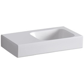 Geberit iCon Handwaschbecken 53 cm mit Ablagefläche links