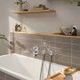 hansgrohe Rebris E Wanneneinlauf