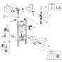 GROHE Solido Compact 4 in 1-Set mit Keramik, Bauhöhe 113 cm