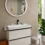 hansgrohe Tecturis S Einhebel-Waschtischarmatur 150 Fine CoolStart wassersparend+ mit Push-Open Ablaufgarnitur