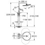 GROHE Essence Neu Einhand-Brausebatterie freistehend