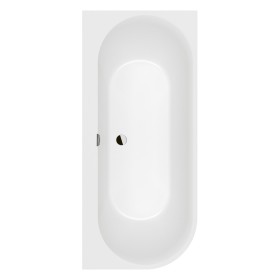 Villeroy & Boch Oberon 2.1 Vorwand-Badewanne für Eckeinbau rechts, 180 x 80 cm