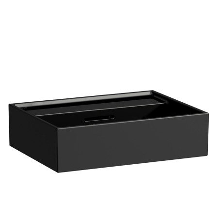 LAUFEN Kartell Handwaschbecken 45 x 34 cm, ohne Hahnloch, mit Überlauf