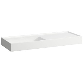 LAUFEN Kartell Waschtisch 120 x 46 cm, mit Ablage rechts, ohne Hahnloch