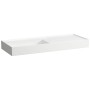 LAUFEN Kartell Waschtisch 120 x 46 cm, mit Ablage rechts, ohne Hahnloch