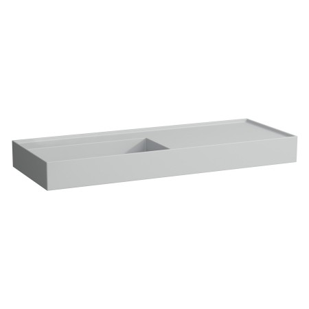 LAUFEN Kartell Waschtisch 120 x 46 cm, mit Ablage rechts, ohne Hahnloch