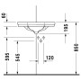 Duravit 1930 Eck-Handwaschbecken 59,5 cm