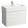 LAUFEN Living City Waschtisch 80 cm mit Überlauf und 1 Hahnloch