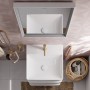 hansgrohe Xelu Q Handwaschbecken 50 x 48 cm ungeschliffen, mit 1 Hahnloch