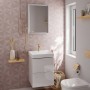 hansgrohe Xelu Q Handwaschbecken 50 x 48 cm ungeschliffen, mit 1 Hahnloch