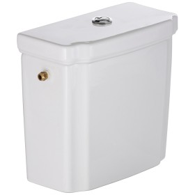 Villeroy & Boch Hommage Spülkasten, Duo-Spartaste verchromt