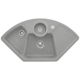 Villeroy & Boch Solo Eck-Einbauspüle, Ablaufgarnitur mit Excenterbetätigung