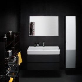 Lavabo encastrable LAUFEN Val 95 x 42 cm sans trou de robinet, avec trop-plein