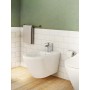 VitrA Integra Wand-Bidet mit Überlaufloch, 1 Hahnloch mittig, ohne seitliche Löcher