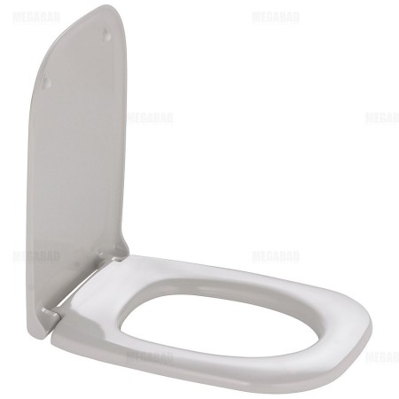 Duravit D-Code WC-Sitz Compact, mit Absenkautomatik