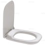 Duravit D-Code WC-Sitz Compact, mit Absenkautomatik