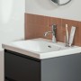 LAUFEN LUA Waschtisch 50 x 46 cm mit Hahnloch, mit Überlauf