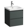 LAUFEN LUA Waschtisch 50 x 46 cm mit Hahnloch, mit Überlauf