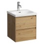 LAUFEN LUA Waschtisch 50 x 46 cm mit Hahnloch, mit Überlauf