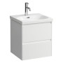 LAUFEN LUA Waschtisch 50 x 46 cm mit Hahnloch, mit Überlauf
