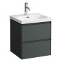 LAUFEN LUA Waschtisch 50 x 46 cm mit Hahnloch, mit Überlauf