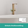 hansgrohe Tecturis E Einhebel-Wannenarmatur bodenstehend