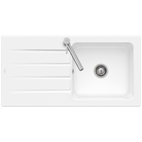 Lavello incasso Villeroy & Boch Architectura 60, scarico con azionamento manuale, reversibile