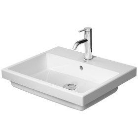 Lavabo incasso Duravit Vero Air con 1 foro miscelatore 55 x 45,5 cm