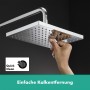 hansgrohe Vernis Shape Duschsystem 230 1 jet mit Wannenthermostat